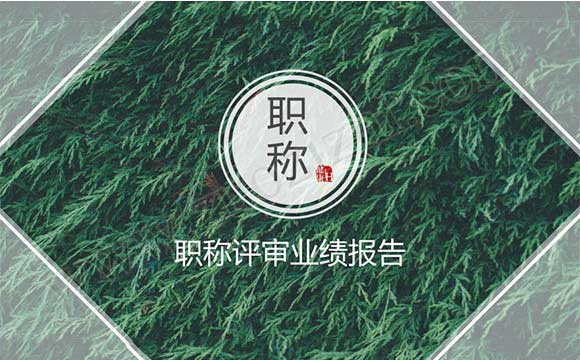 職稱評審業(yè)績報告 職稱評審業(yè)績材料