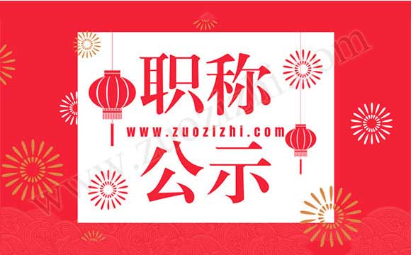 職稱評審?fù)ㄟ^公示