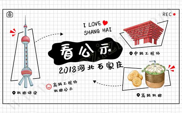 2018河北職稱(chēng)評(píng)定公示