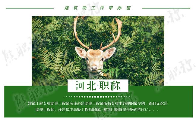 建筑工程助理工程師職稱評定 建筑工程助理工程師職稱評定條件