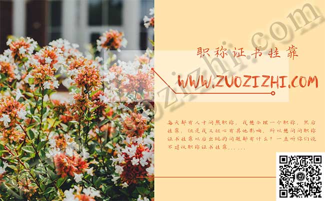 職稱證書外單位使用