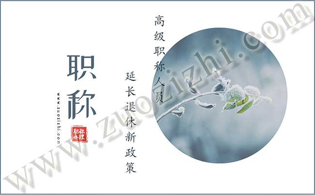 高級(jí)職稱人員延長(zhǎng)退休新政策