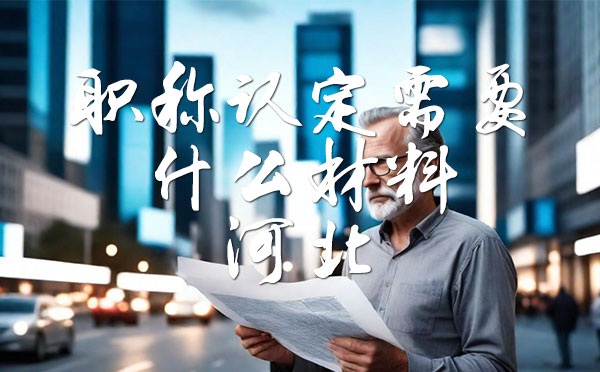 職稱認(rèn)定需要什么材料 職稱認(rèn)定需要什么材料