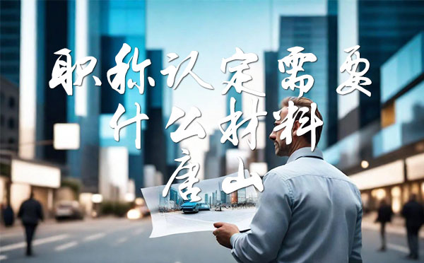 職稱認(rèn)定需要什么材料